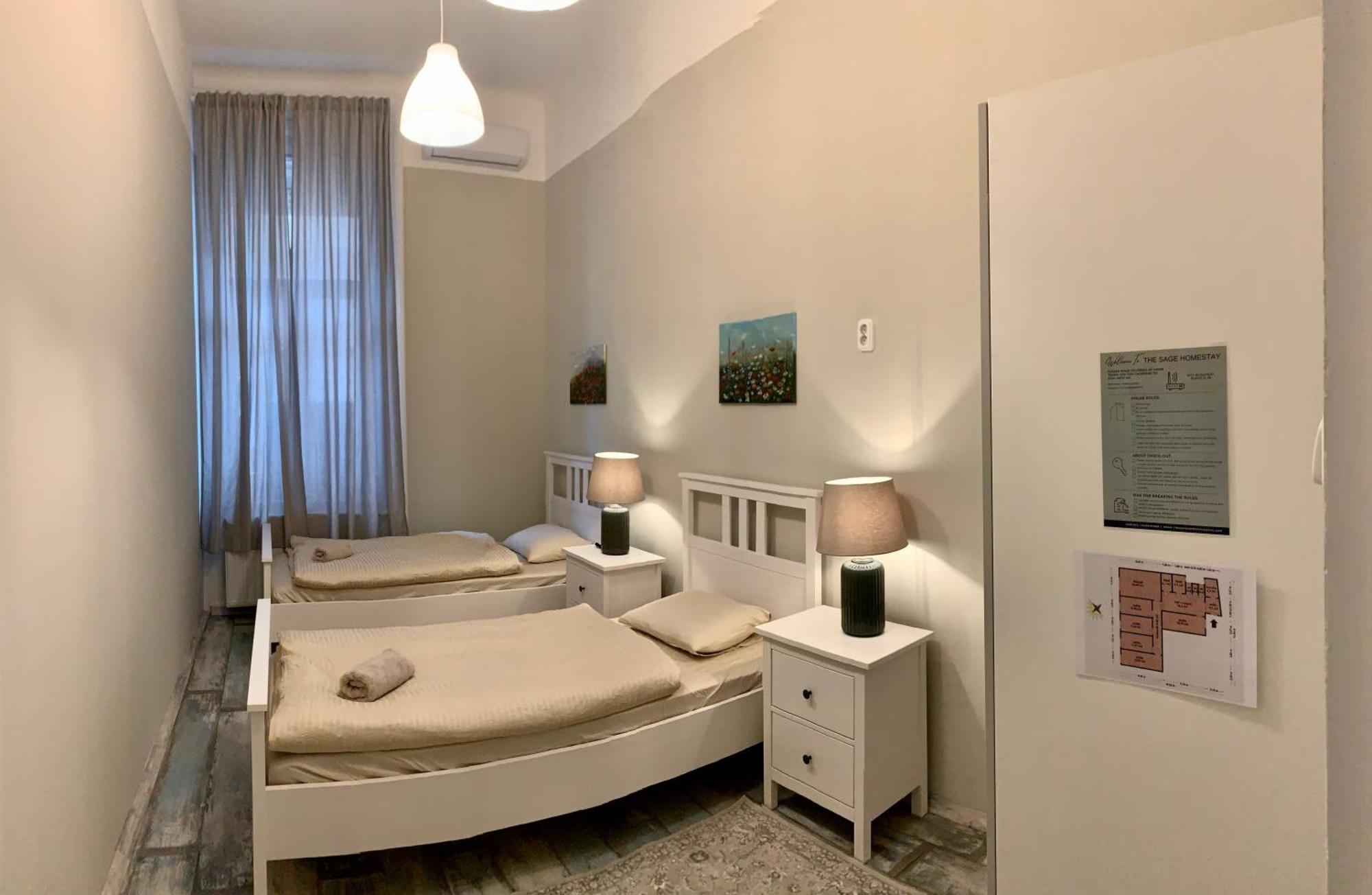 Rooms For Rent In Centre Budapest Eksteriør billede
